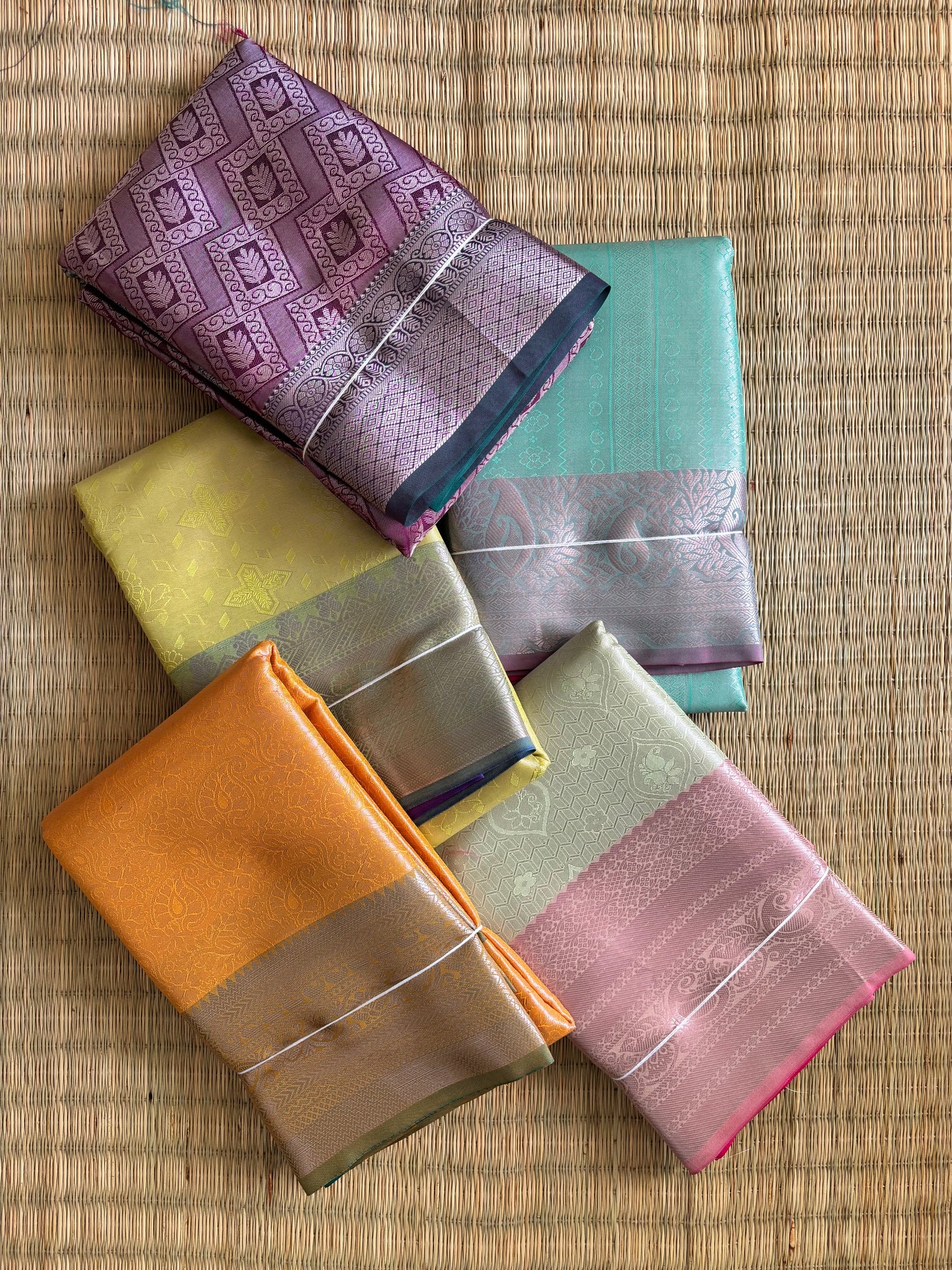 Tissue sarees