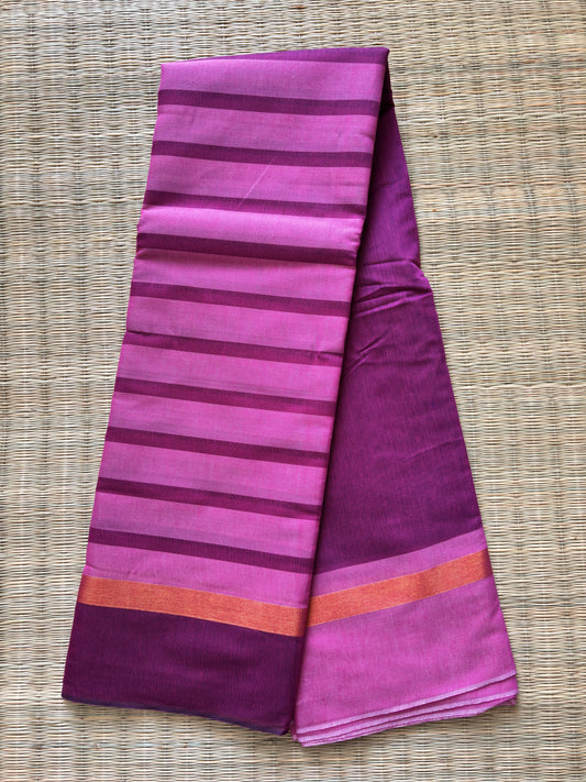 Kota cotton half and half  - pink