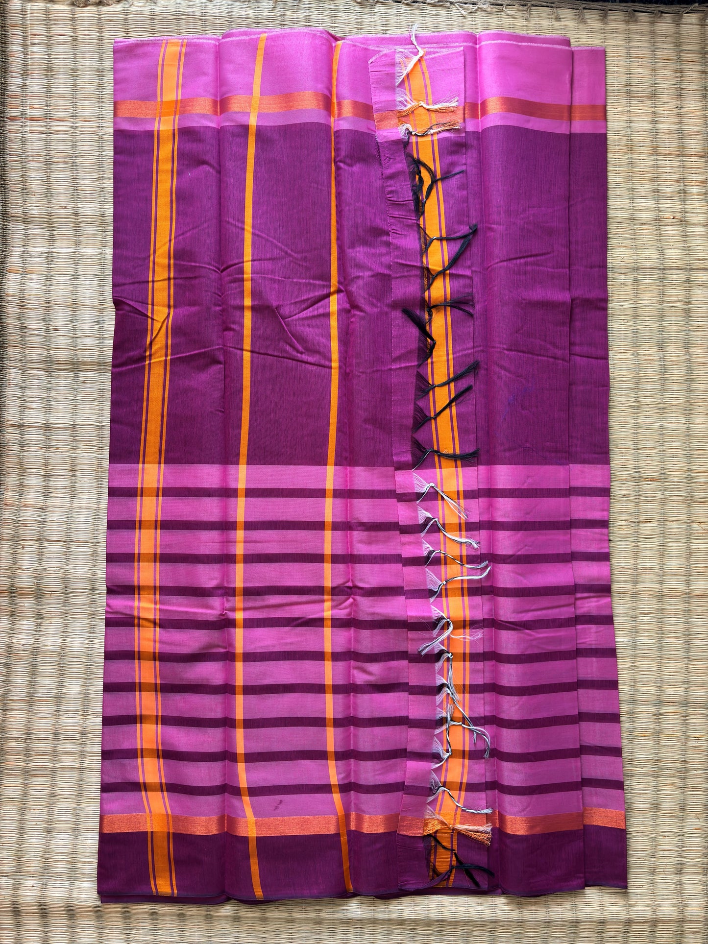 Kota cotton half and half  - light pink