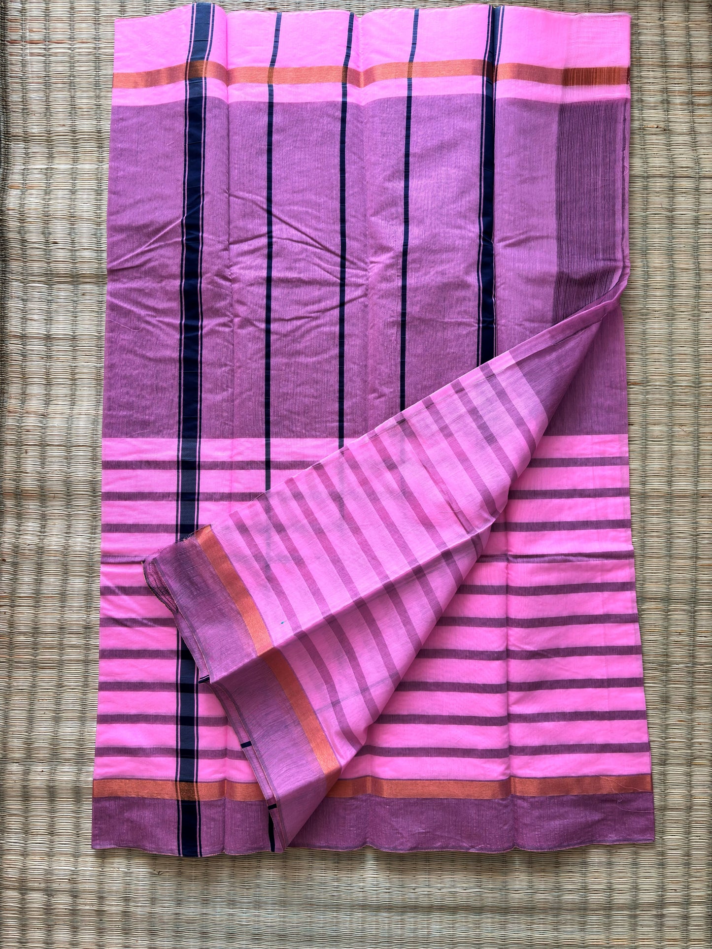 Kota cotton half and half  - light pink